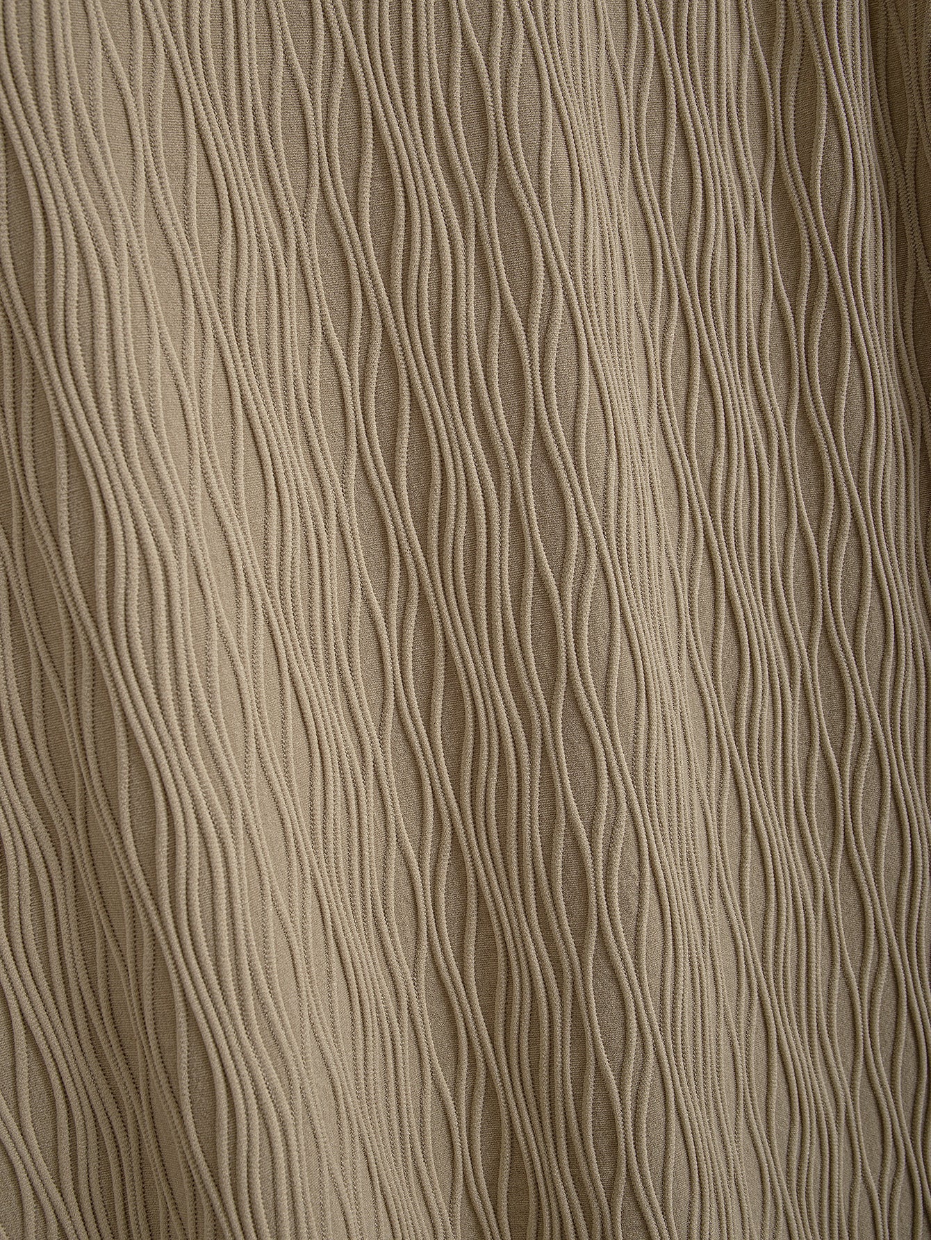 Wave Jacquard Textured Tank Top