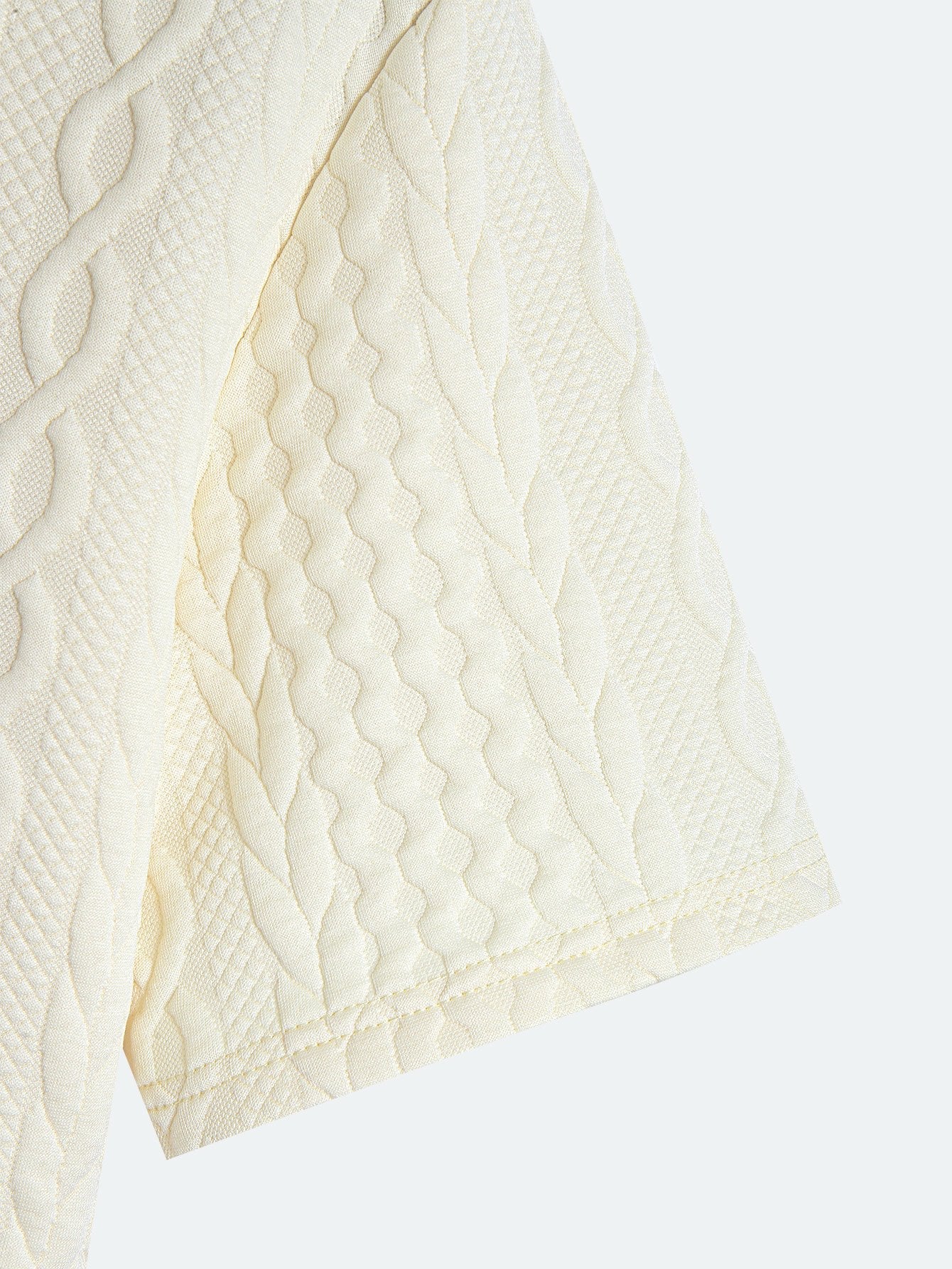 Twist Textured Jacquard Polo