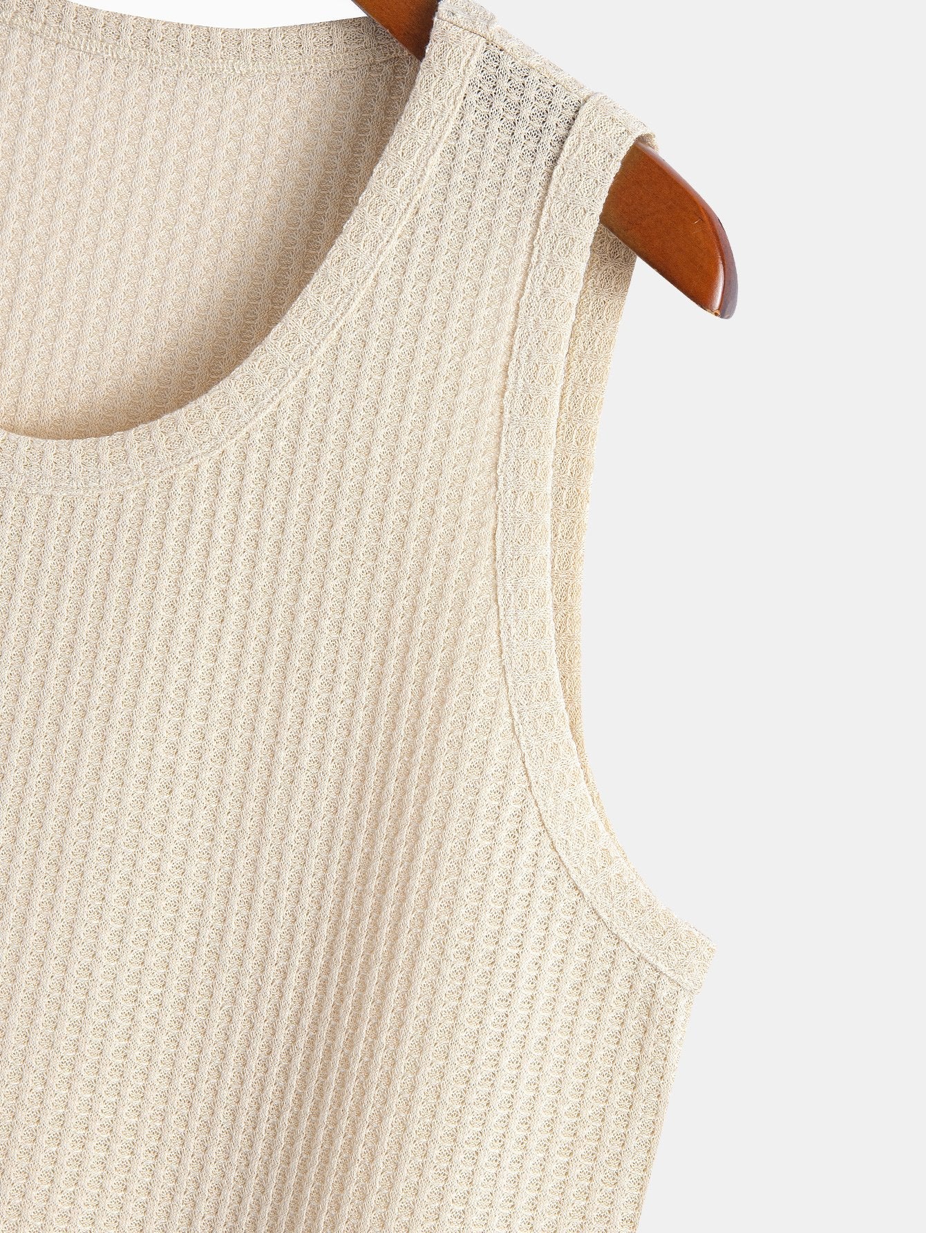 Waffle Knit Tank Top