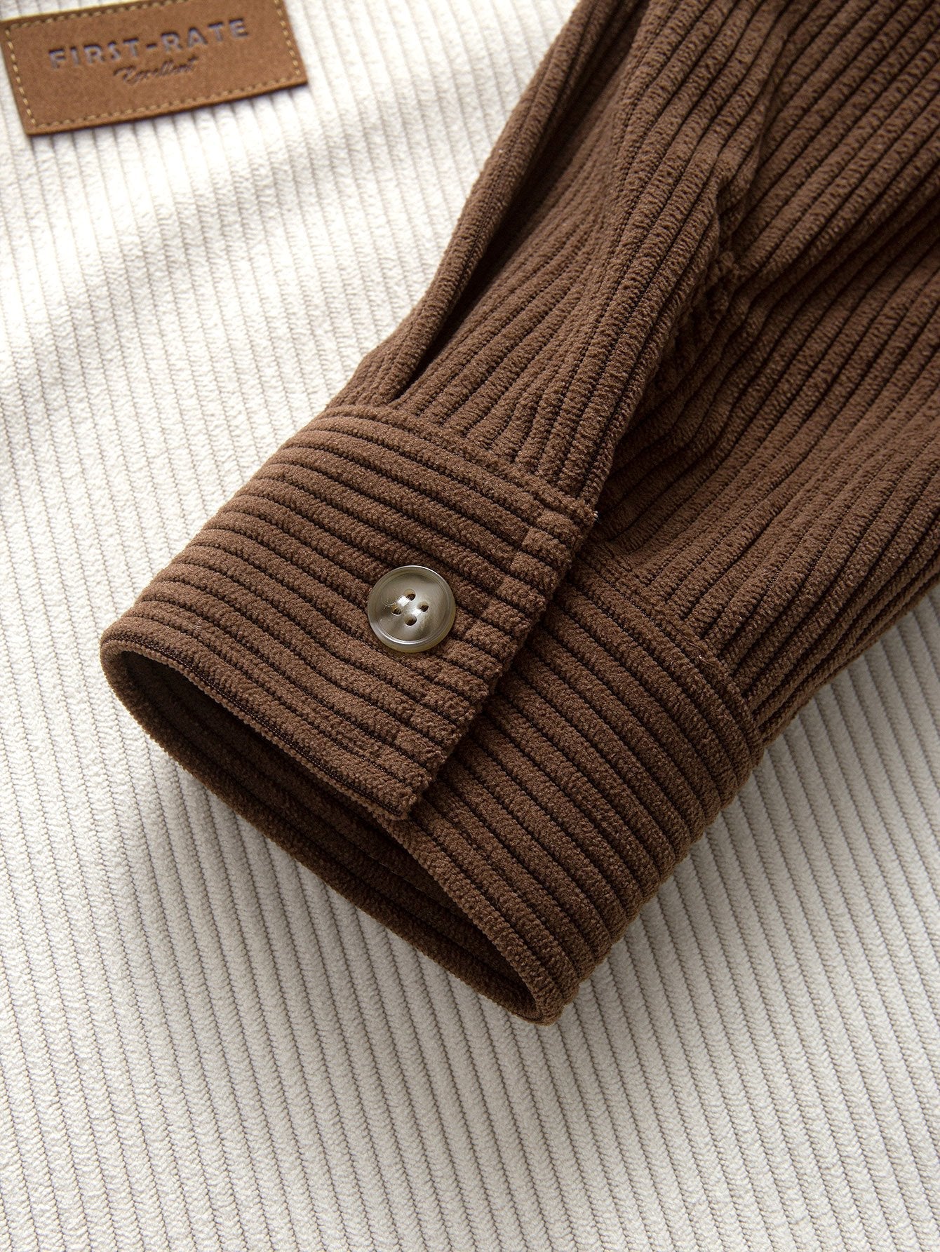 Two Tone Corduroy Shirt