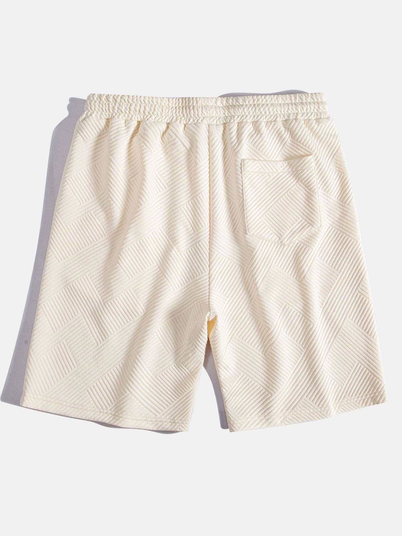 Stripe Jacquard Shorts
