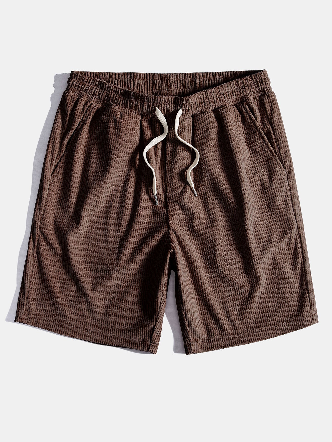 Corduroy Drawstring Shorts