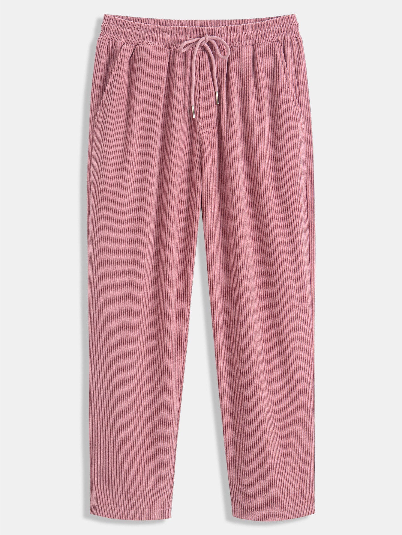 Straight Leg Corduroy Pants
