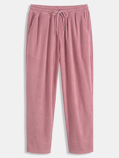 Straight Leg Corduroy Pants