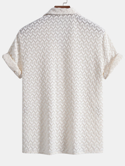 Textured Cuban Shirt