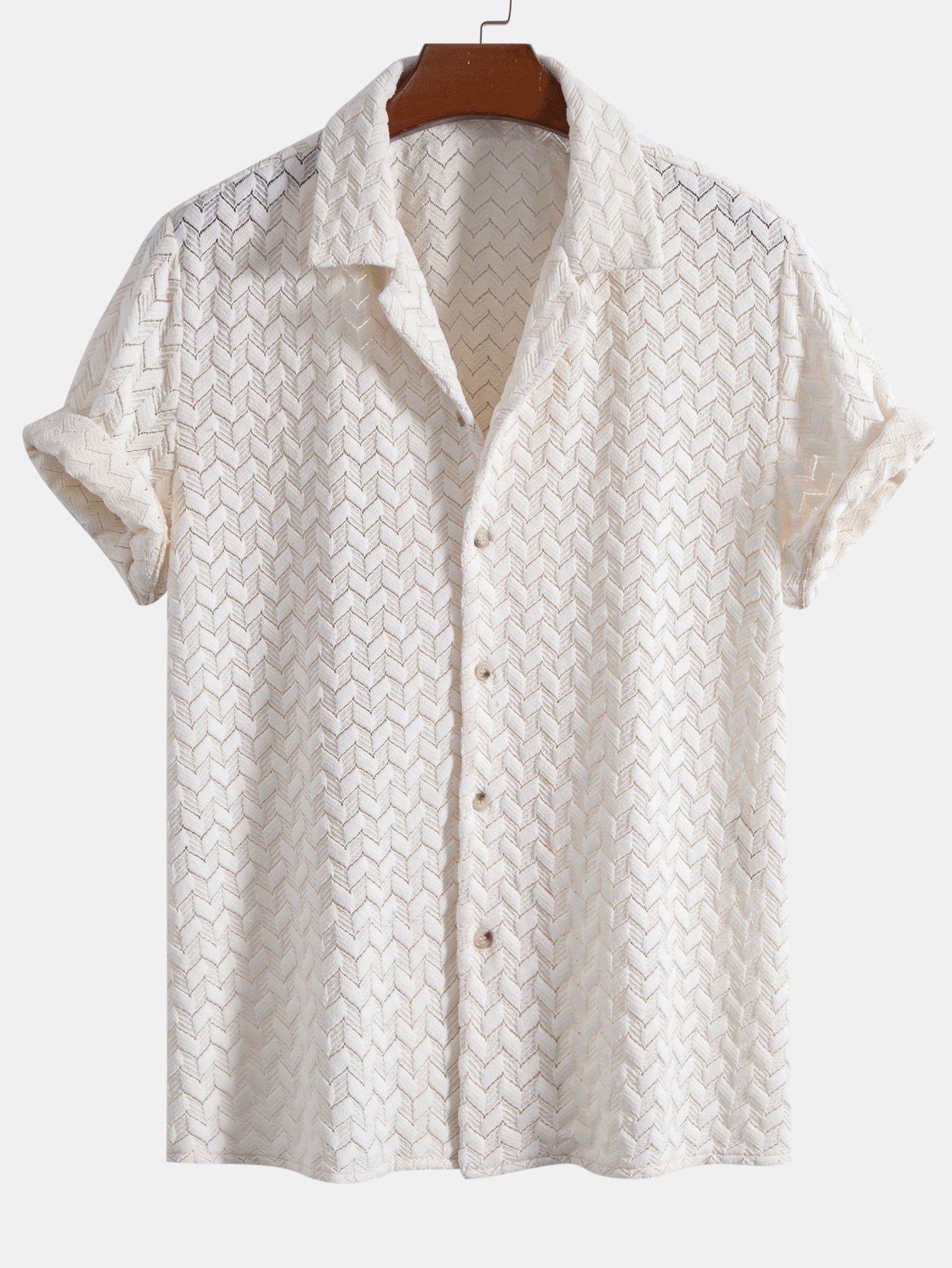 Textured Cuban Shirt