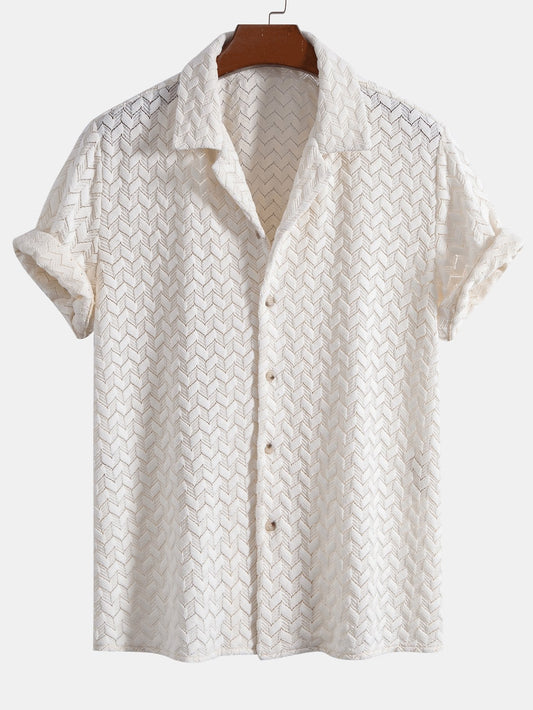 Textured Cuban Shirt