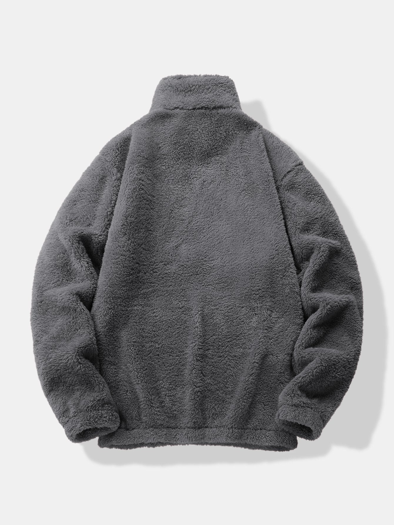 Quarter Zip Teddy Sweatshirt