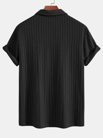Ribbed Cuban Shirt