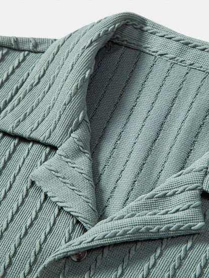 Ribbed Cuban Shirt