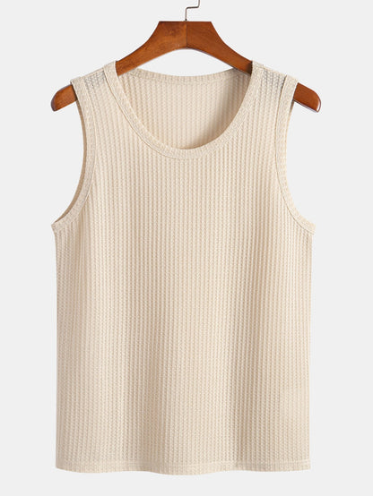 Waffle Knit Tank Top