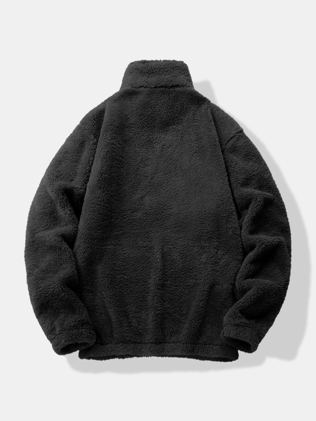 Quarter Zip Teddy Sweatshirt