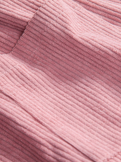Corduroy Drawstring Shorts