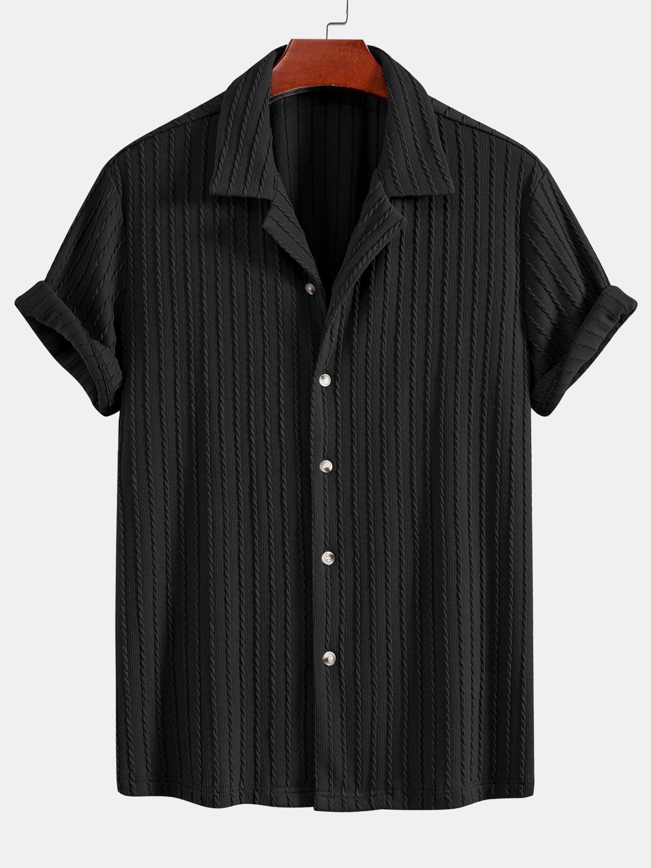 Ribbed Cuban Shirt