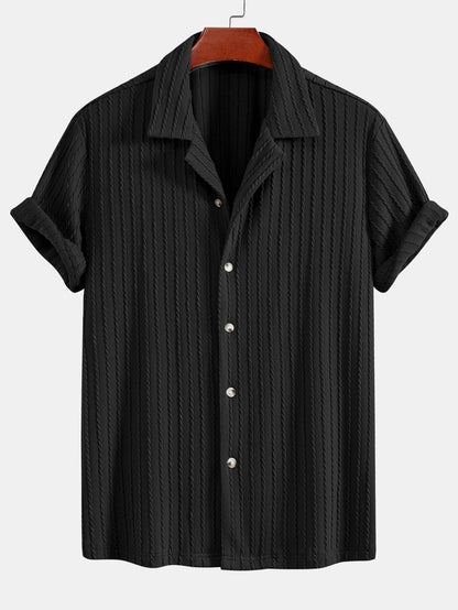 Ribbed Cuban Shirt