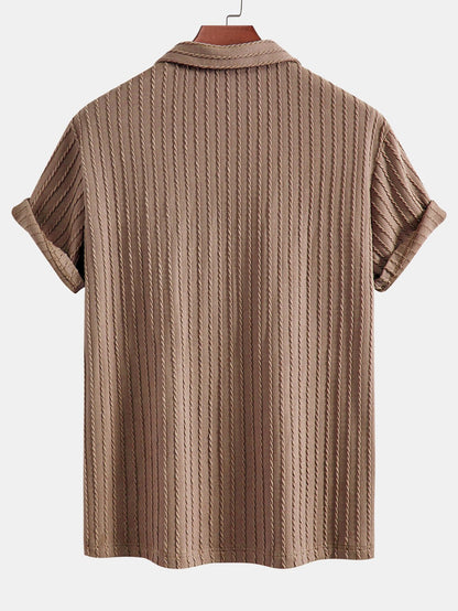 Ribbed Cuban Shirt
