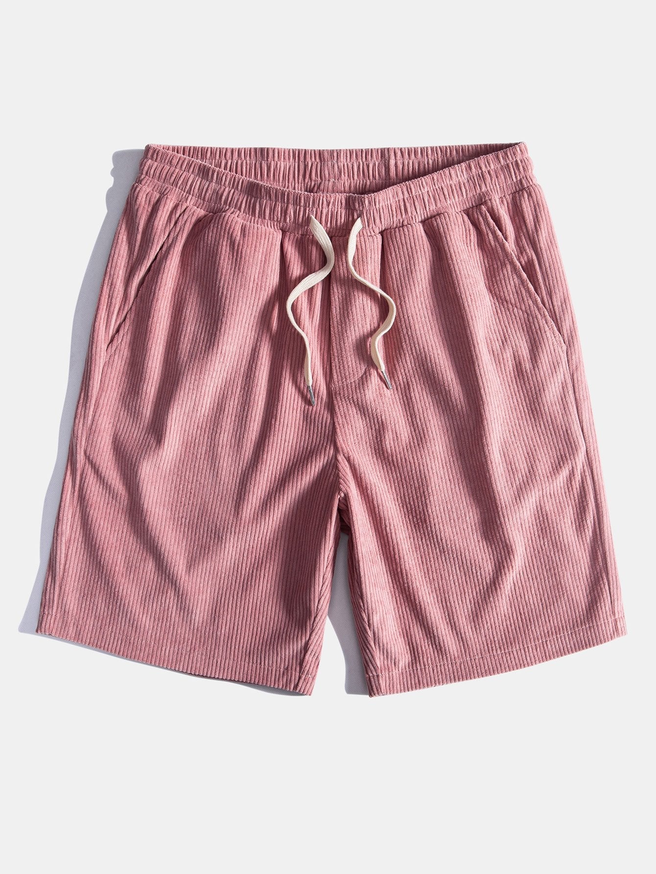 Corduroy Drawstring Shorts