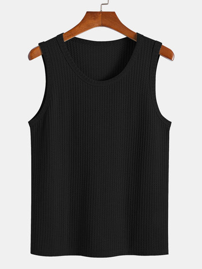 Waffle Knit Tank Top