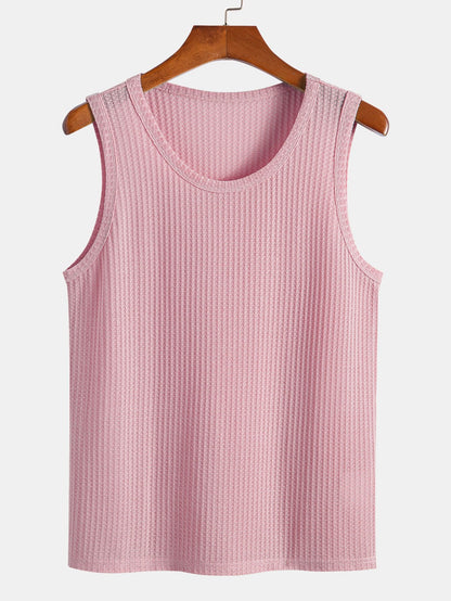 Waffle Knit Tank Top