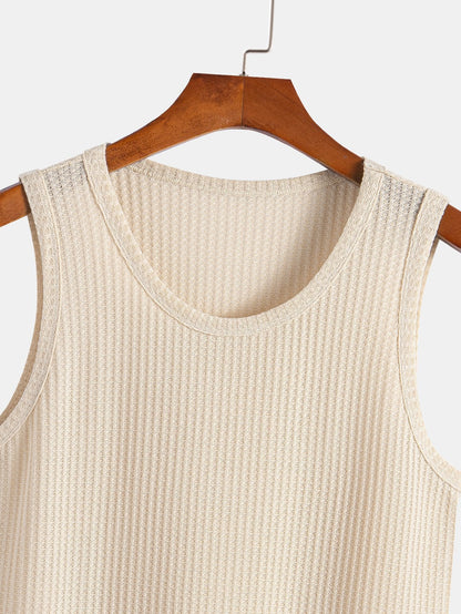 Waffle Knit Tank Top