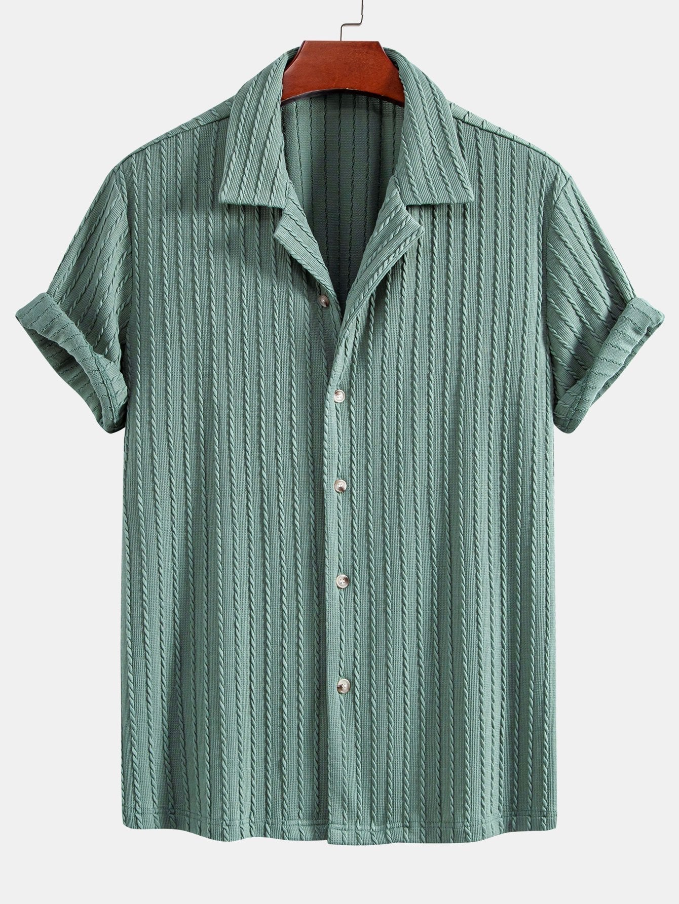 Ribbed Cuban Shirt