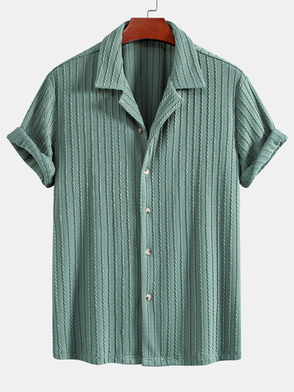 Ribbed Cuban Shirt