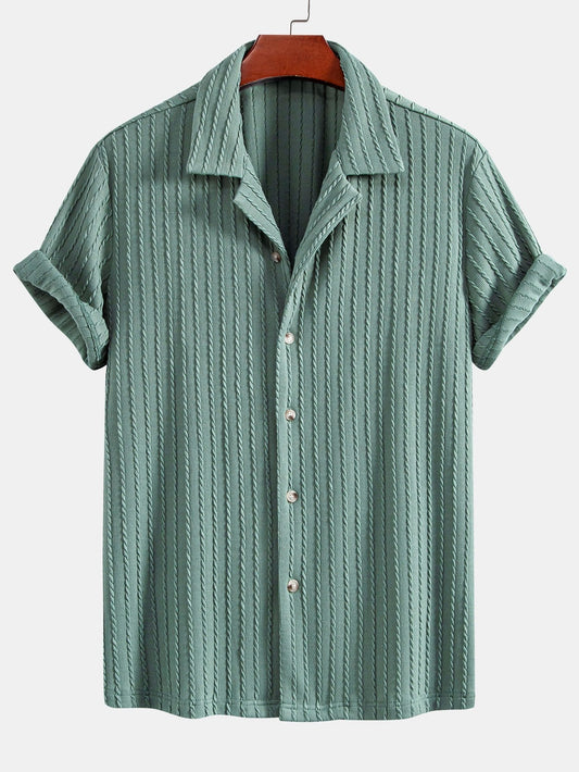 Ribbed Cuban Shirt