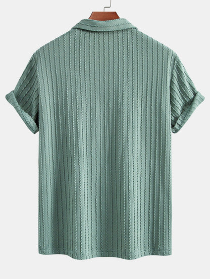 Ribbed Cuban Shirt