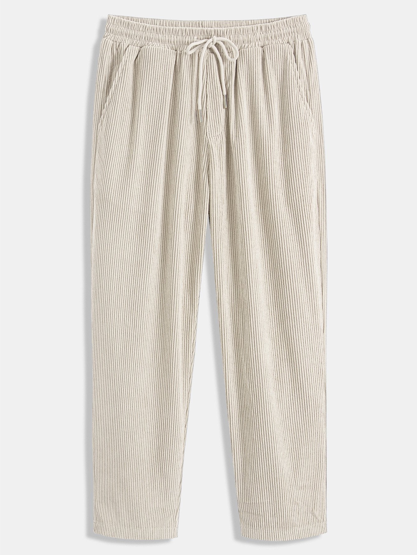 Straight Leg Corduroy Pants