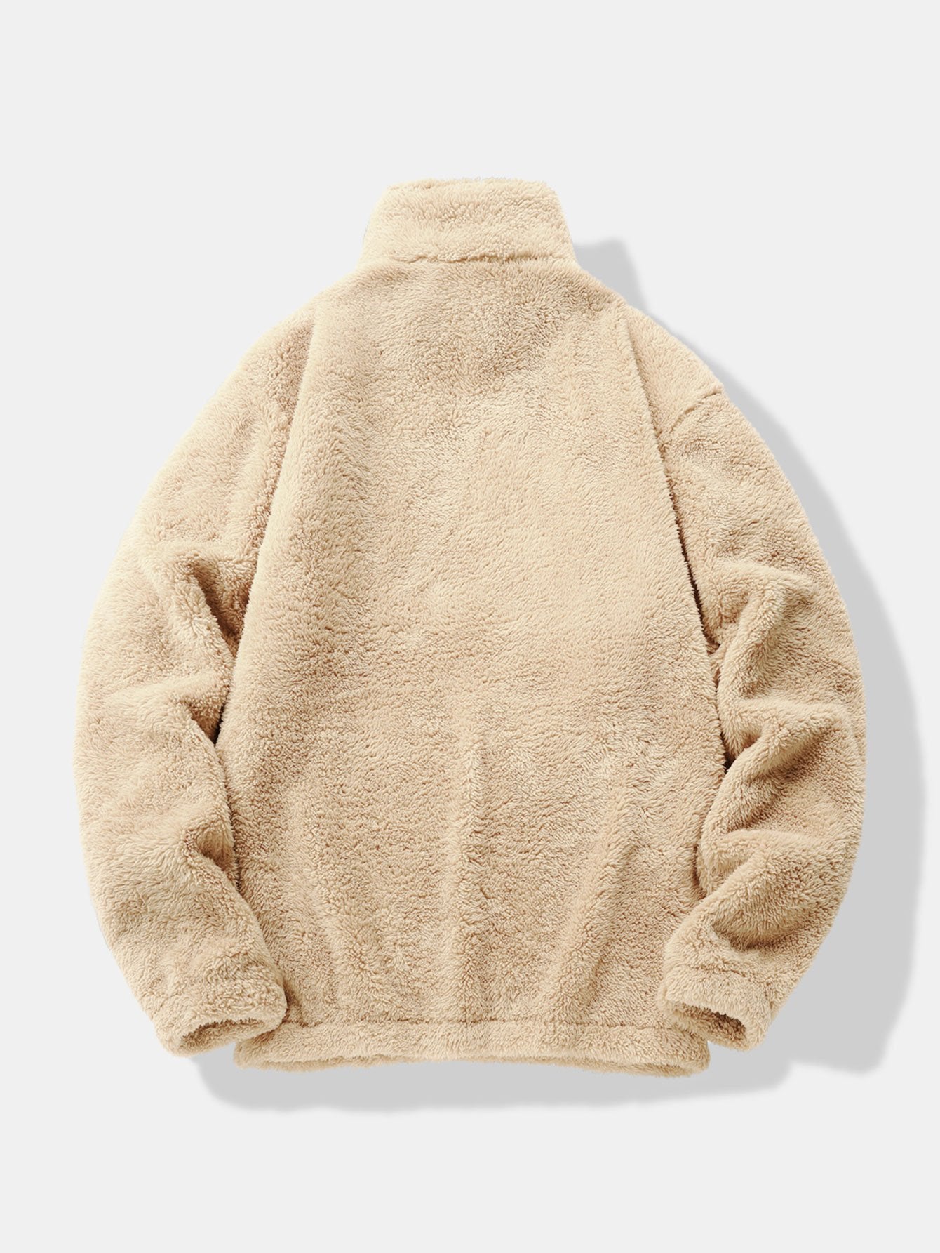 Quarter Zip Teddy Sweatshirt