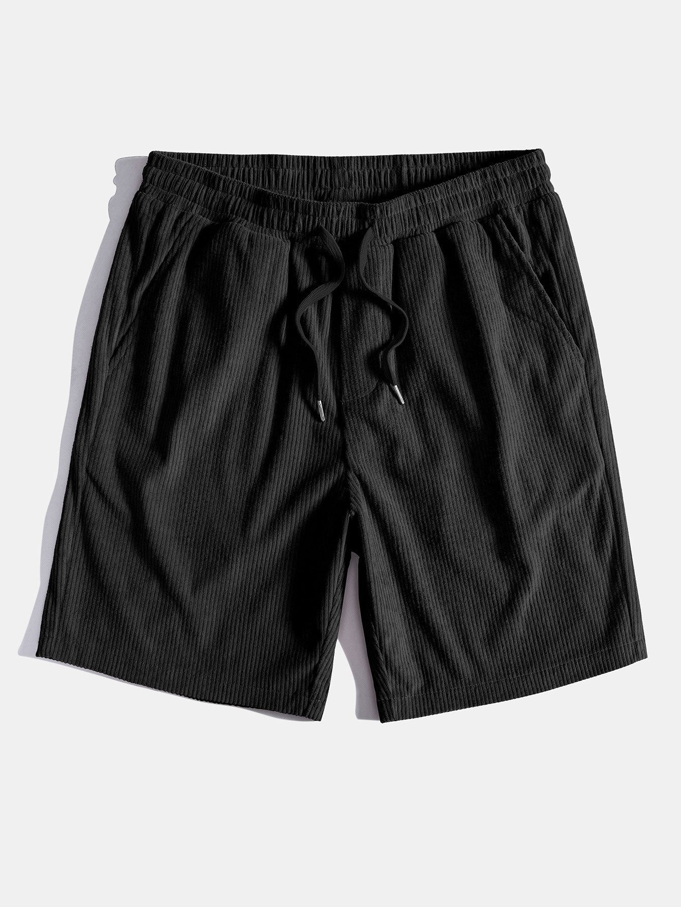 Corduroy Drawstring Shorts
