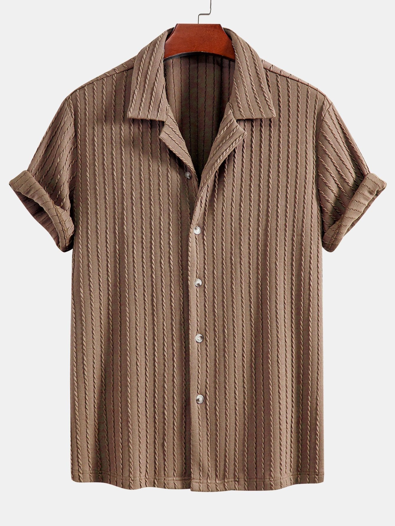 Ribbed Cuban Shirt
