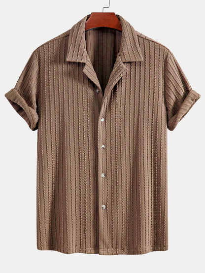 Ribbed Cuban Shirt