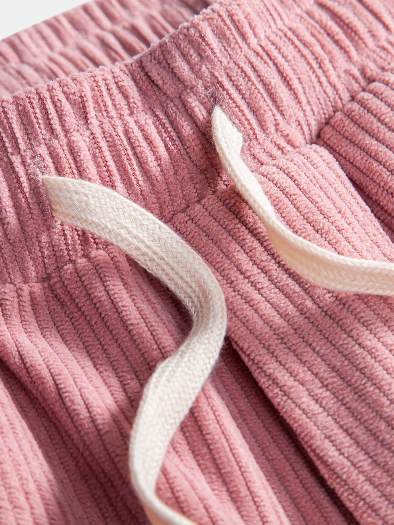 Corduroy Drawstring Shorts